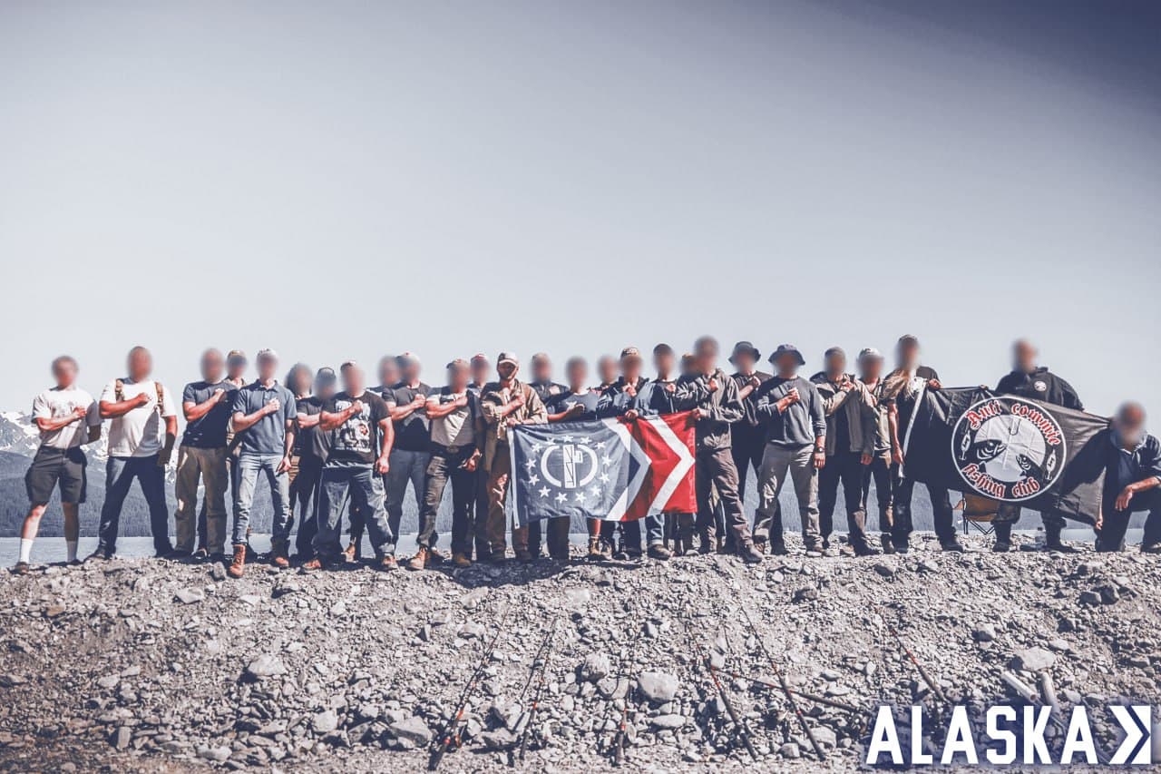 Featured image for: Breaking: Patriot Front Activists Launch Fishing Workshop in Alaska Breaking: Patriot Front Activists Launch Fishing Workshop in Alaska