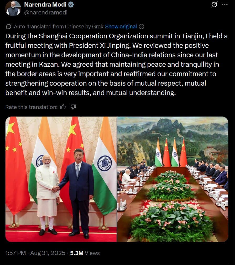 Featured image for: India and China Forge Stronger Ties at SCO Summit Amid U.S. Sanctions India and China Forge Stronger Ties at SCO Summit Amid U.S. Sanctions