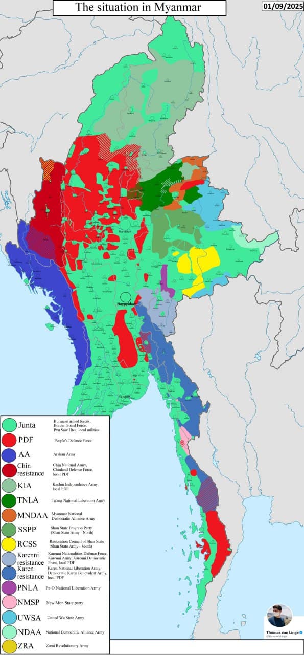 Featured image for: Myanmar Junta Gains Ground Amid Rising Casualties in Bhamo Myanmar Junta Gains Ground Amid Rising Casualties in Bhamo