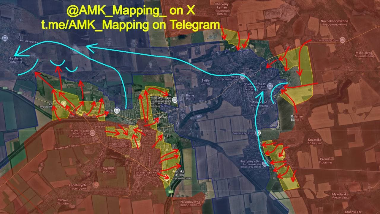 Featured image for: Russian troops capture all of Pokrovsk, nearing encirclement of Ukrainian forces Russian troops capture all of Pokrovsk, nearing encirclement of Ukrainian forces