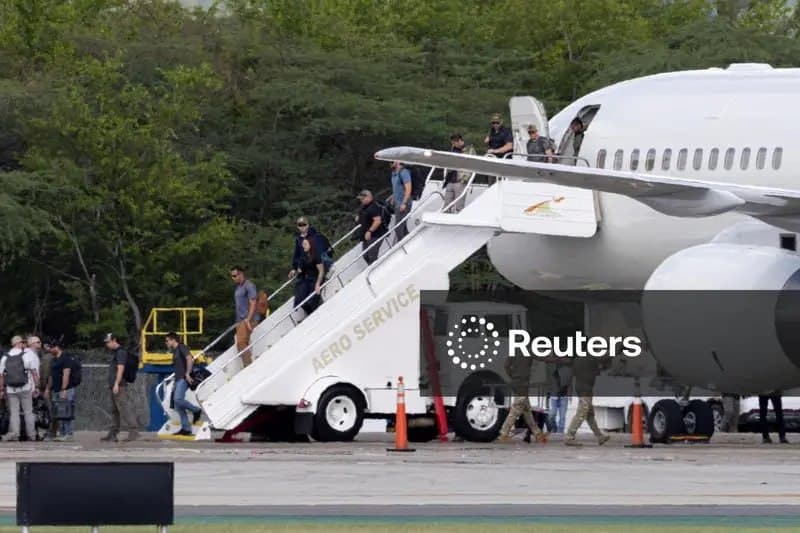 USAF C-32B Gatekeeper arrives in Ponce, Puerto Rico on October 30