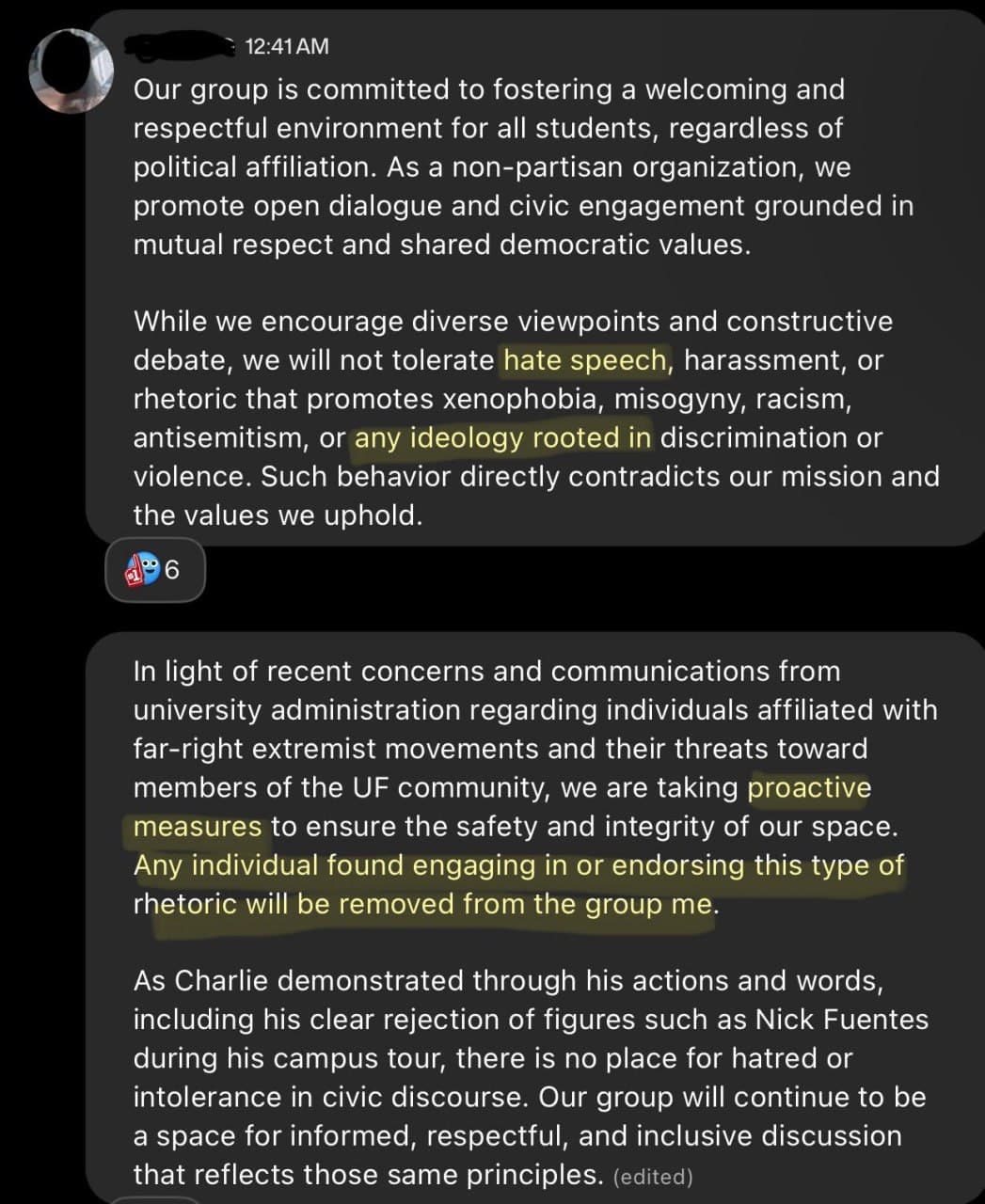 TPUSA chapter at Florida University bans members for supporting Tucker Carlson