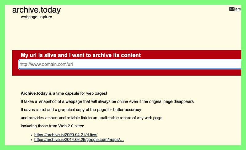 Featured image for: FBI subpoenas domain registrar to identify owner of archive.is site FBI subpoenas domain registrar to identify owner of archive.is site