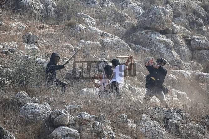 Israeli settlers attack and beat two Palestinian journalists in West Bank