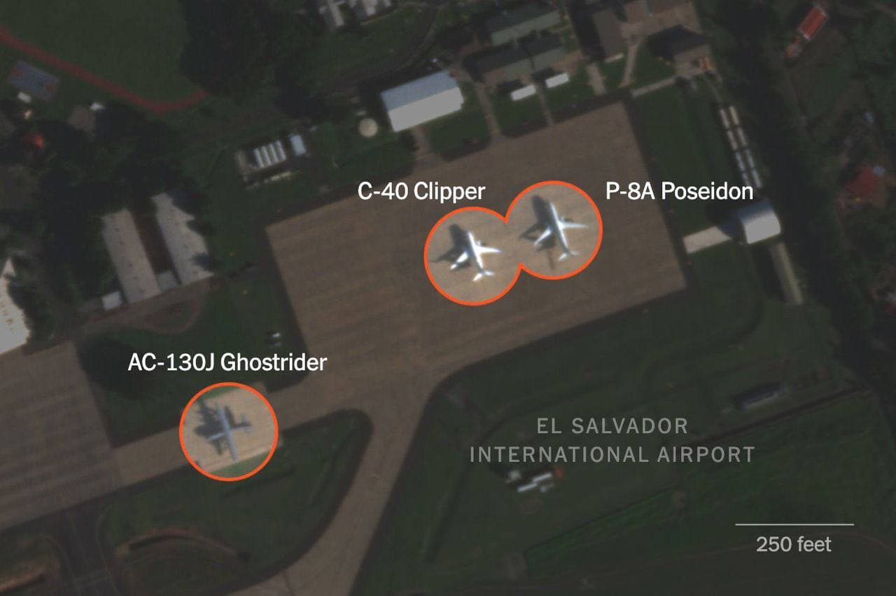 Trump Administration expands military presence in El Salvador with new aircraft