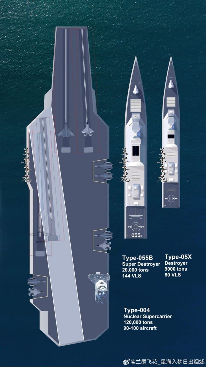 PRC begins construction of 4th aircraft carrier, Type 004