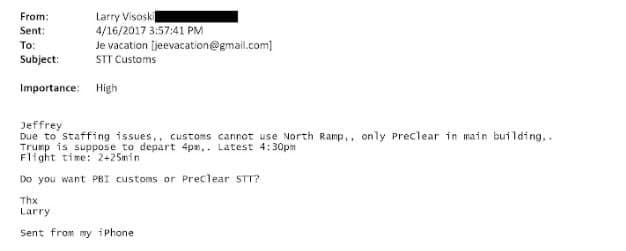 Donald Trump visited Jeffrey Epstein's Little St. James island multiple times