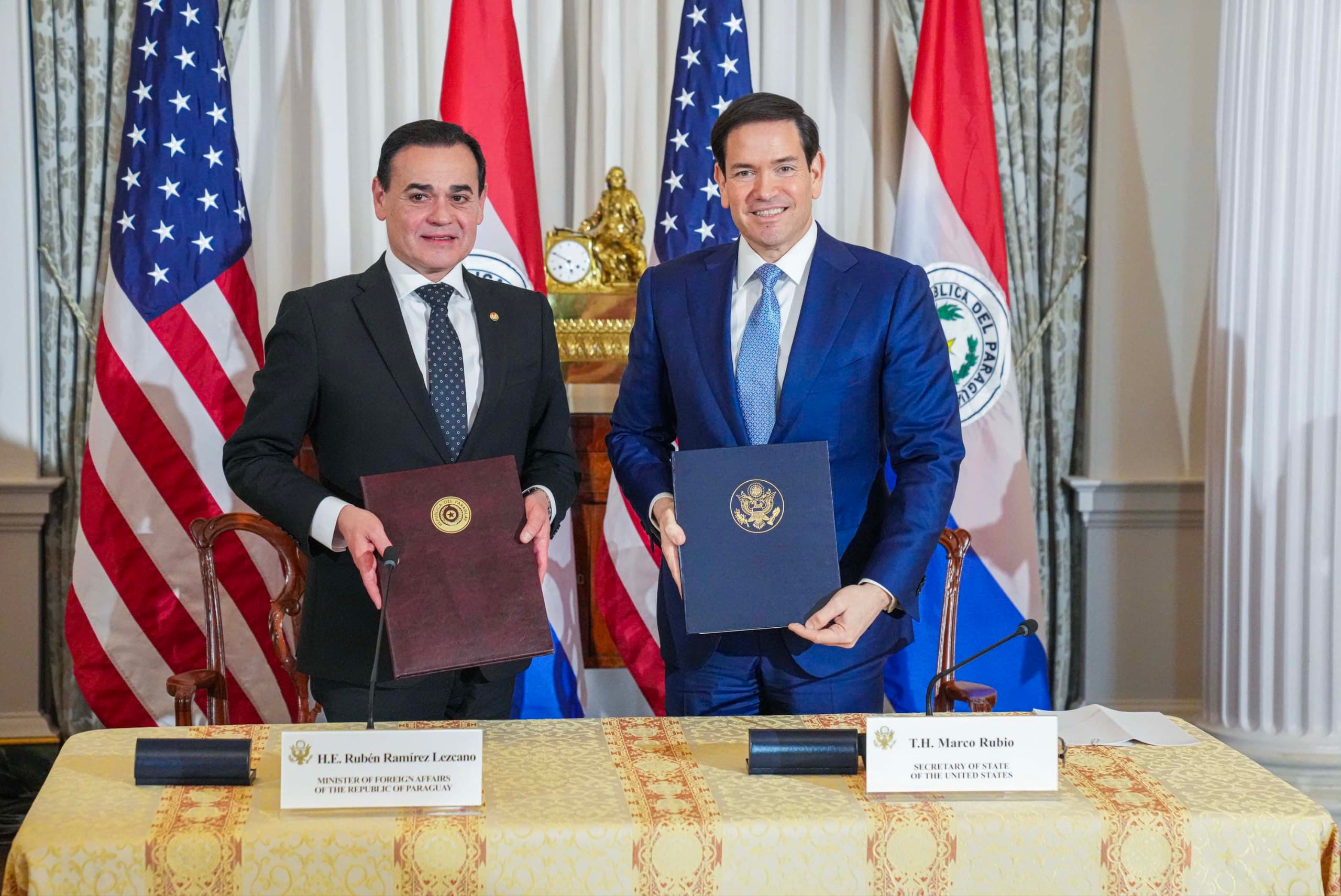 Featured image for: Secretary of State Marco Rubio signs Status of Forces Agreement with Paraguay Secretary of State Marco Rubio signs Status of Forces Agreement with Paraguay