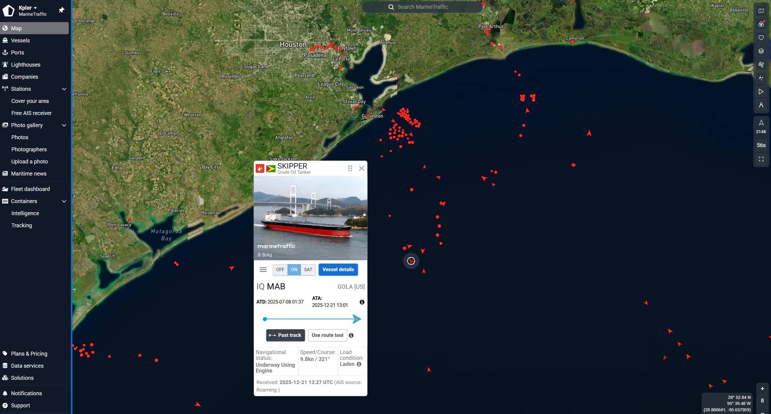 Featured image for: SKIPPER reaches GOLA to transfer 1.85 million barrels of Venezuelan crude oil SKIPPER reaches GOLA to transfer 1.85 million barrels of Venezuelan crude oil
