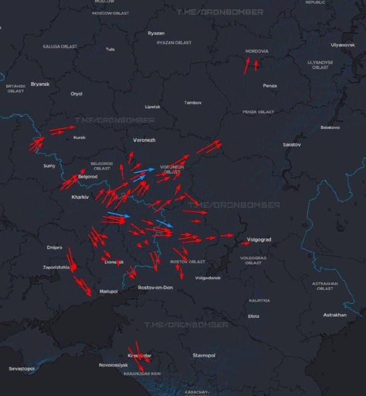 Featured image for: Ukraine Unleashes Coordinated Drone Strike on Russian Cities, Heightening Tensions Ukraine Unleashes Coordinated Drone Strike on Russian Cities, Heightening Tensions