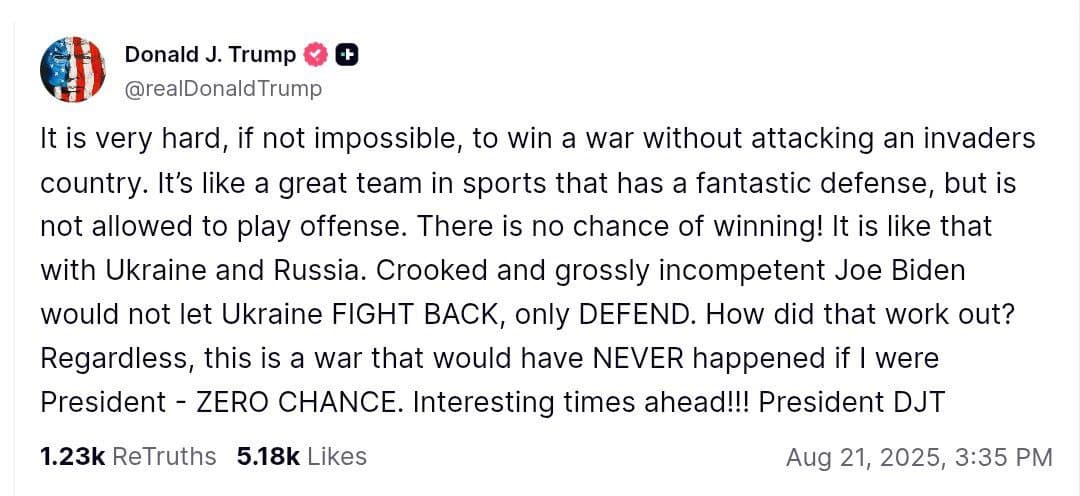 Featured image for: Breaking: Trump Blames Biden for Ukraine's Struggles in War Breaking: Trump Blames Biden for Ukraine's Struggles in War