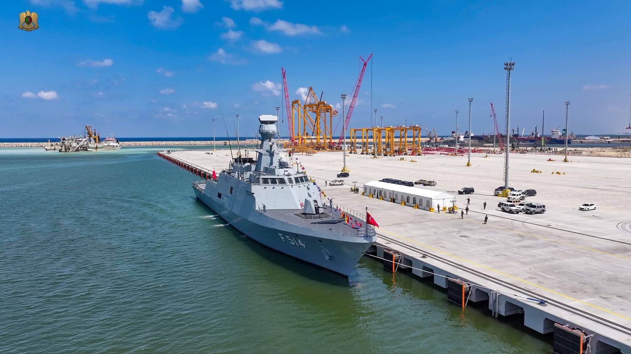 Featured image for: Historic Visit: Turkish Corvette Docks in East Libya for First Time Historic Visit: Turkish Corvette Docks in East Libya for First Time
