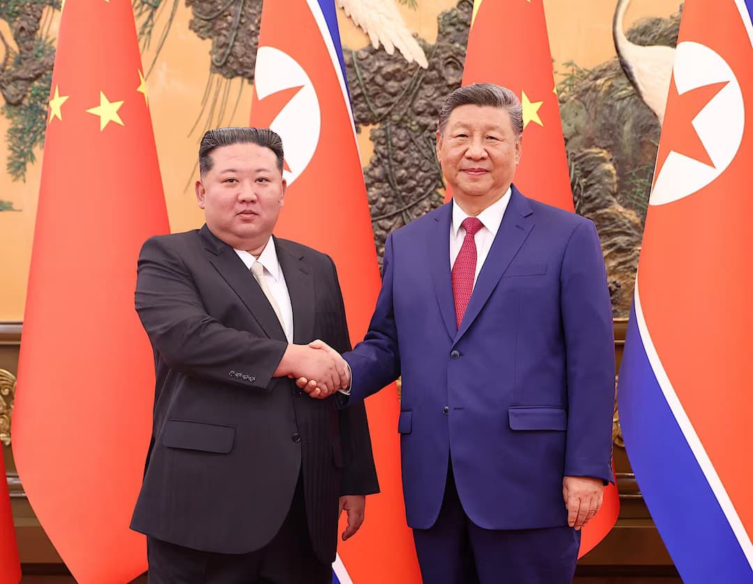 Featured image for: Xi and Kim Meet in Beijing: New Alliance Shakes Regional Stability Xi and Kim Meet in Beijing: New Alliance Shakes Regional Stability