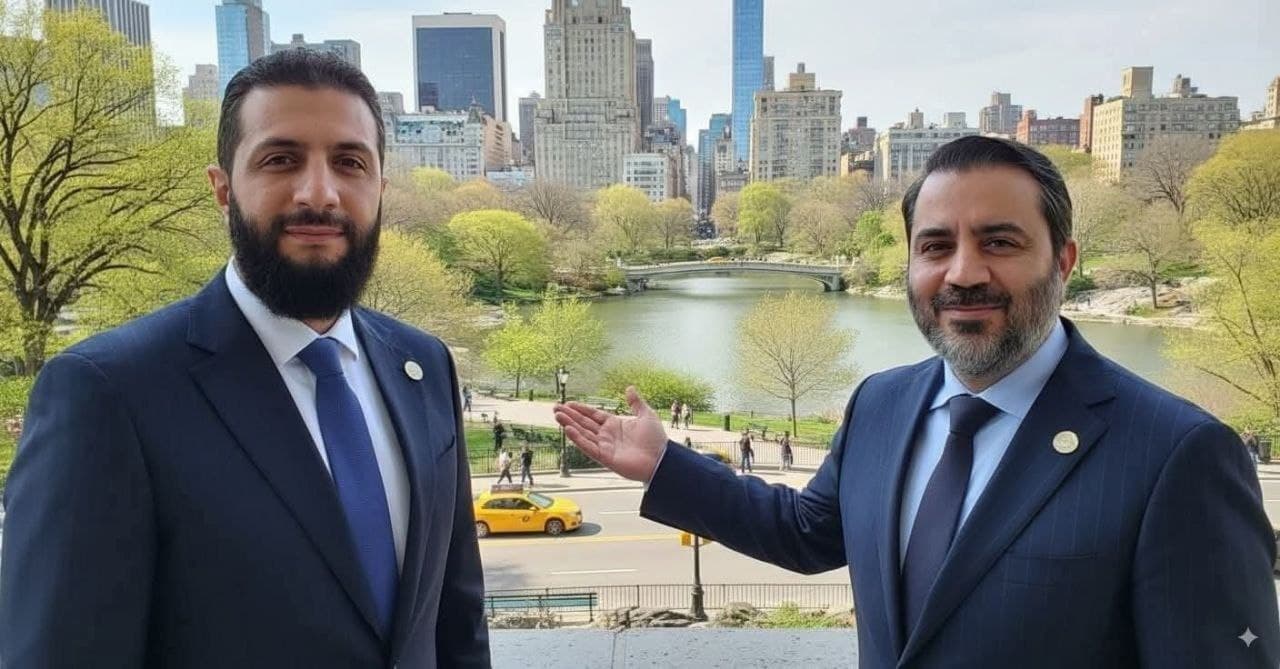 Featured image for: Syrian Interim President Ahmed al-Sharaa visits Washington for first time Syrian Interim President Ahmed al-Sharaa visits Washington for first time