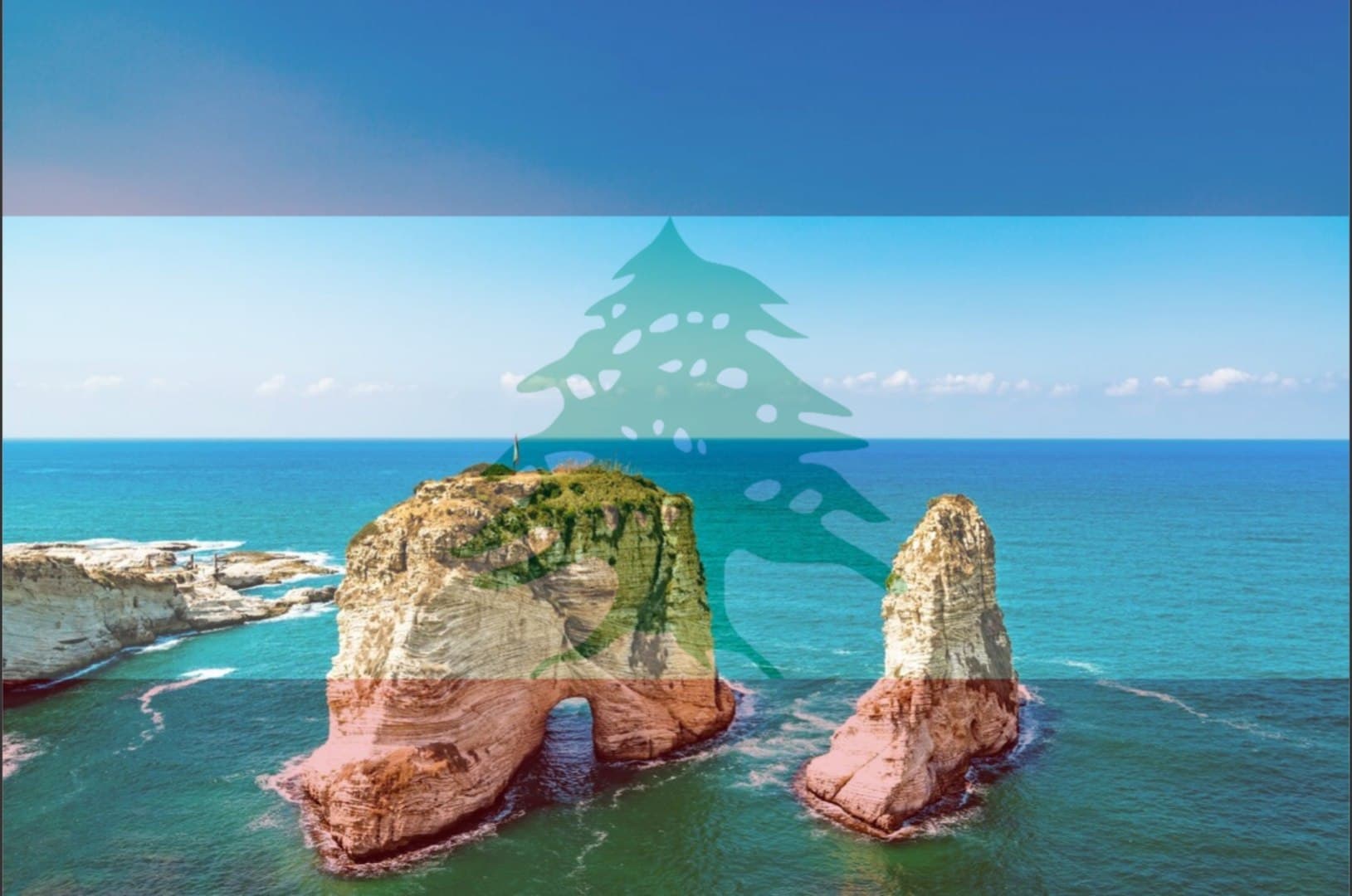 Featured image for: Lebanon's Interior Ministry prohibits Hezbollah from lighting Raouche Rock Lebanon's Interior Ministry prohibits Hezbollah from lighting Raouche Rock