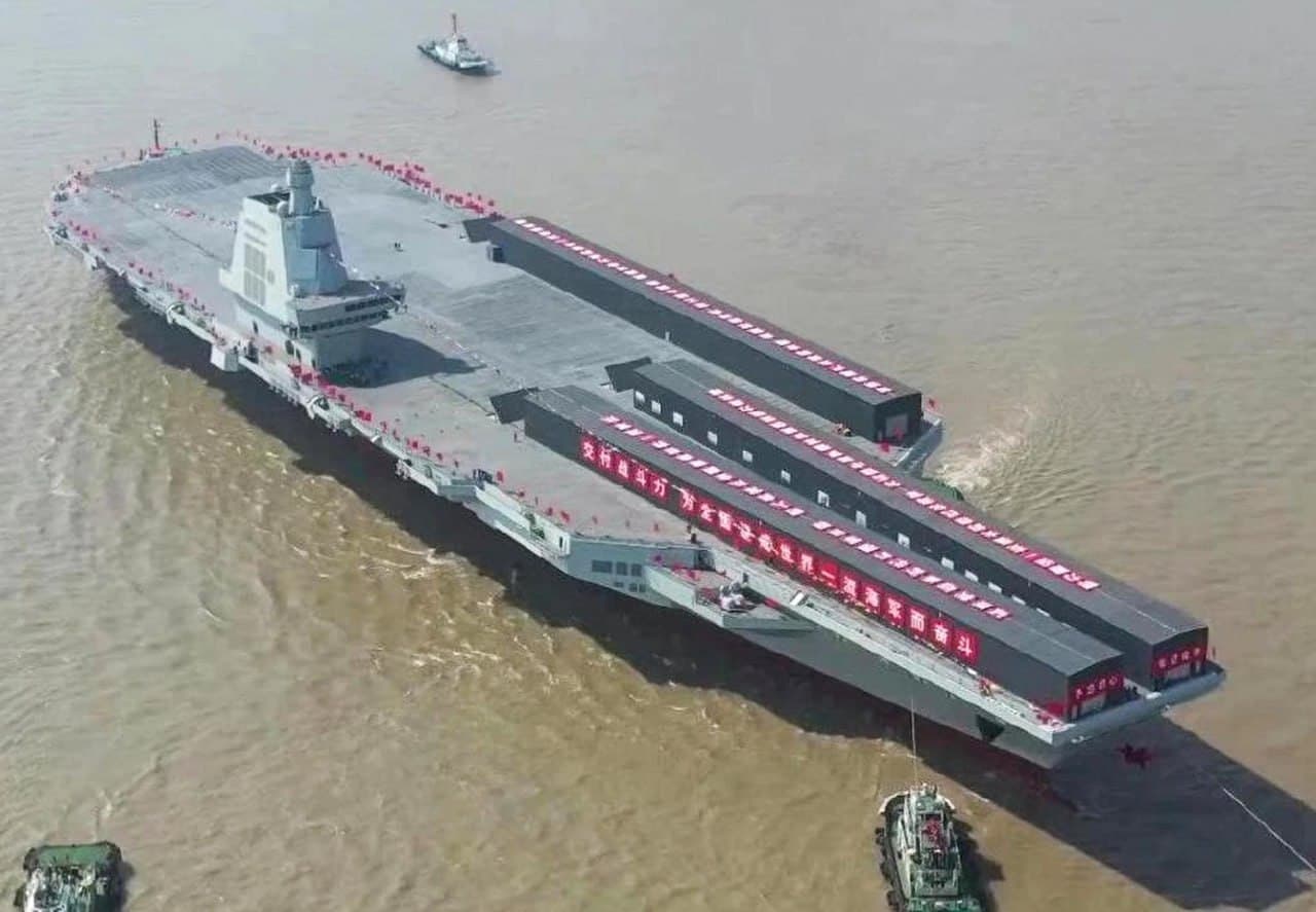 China commissions Fujian, its first fully home-designed aircraft carrier