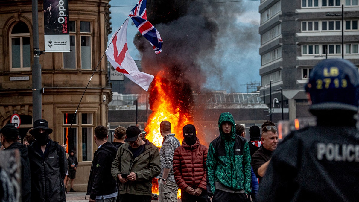 Protests Erupt Across UK Over Government's Asylum Policies