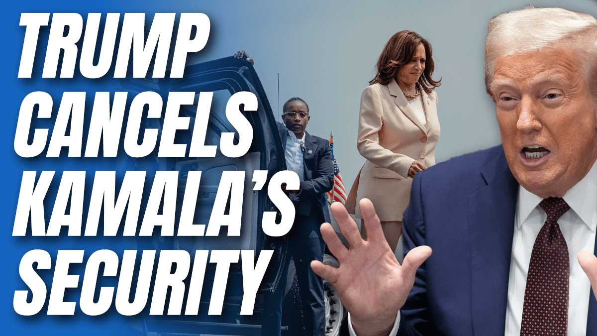 Trump Revokes Kamala Harris's Secret Service Protection Starting September 1