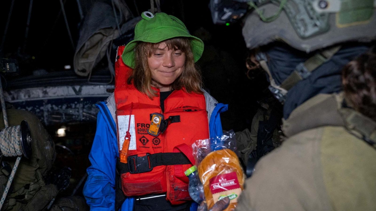Image for Israel Plans To Detain Greta Thunberg, Seize Vessels For Police
