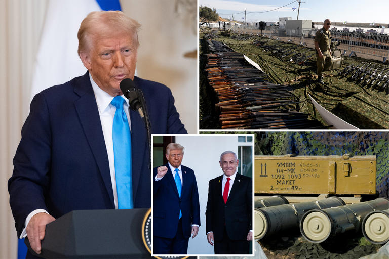 Trump administration seeks congressional approval to sell $6B in weapons to Israel