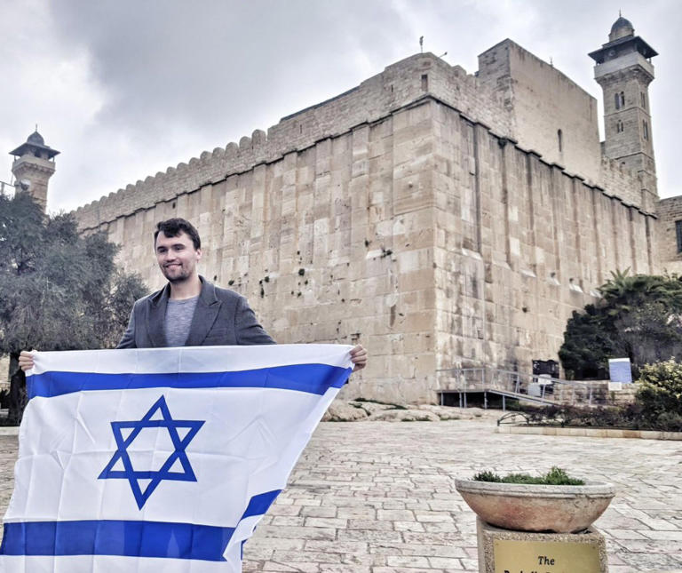 Charlie Kirk expresses 'deep love' for Israel in letter to Netanyahu