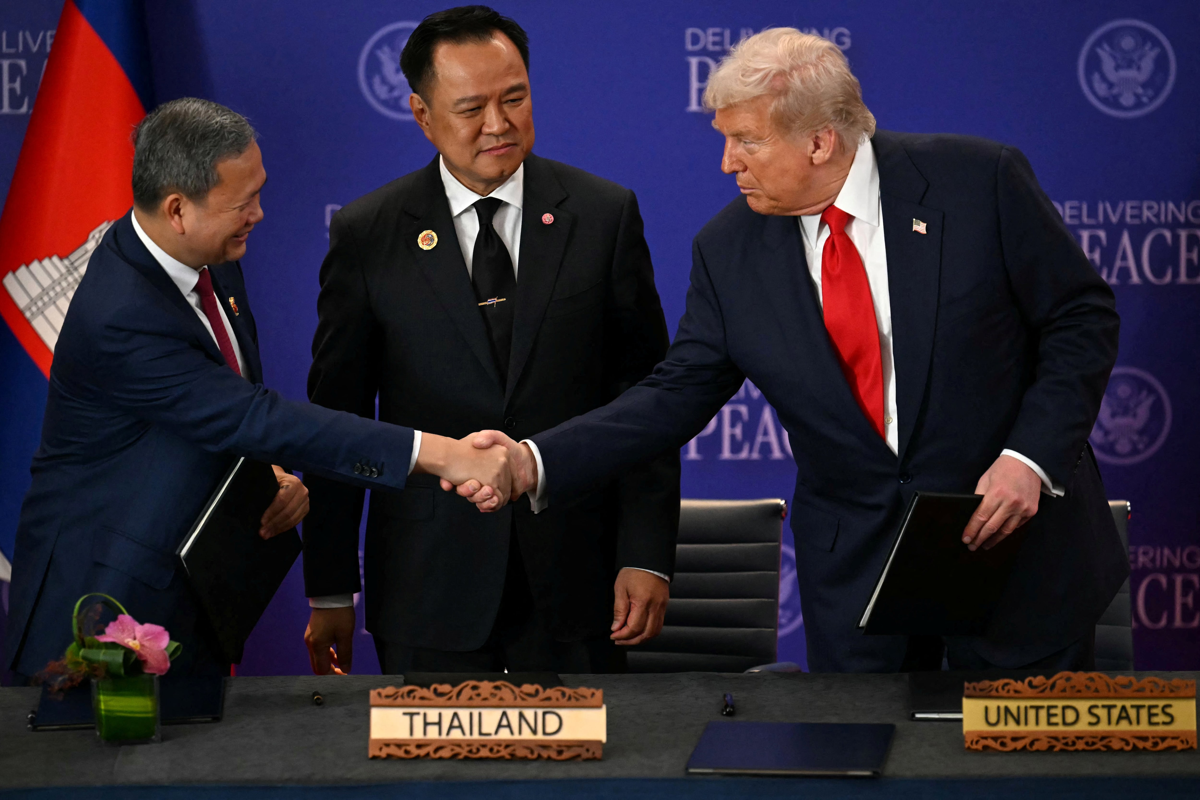 Image for Thailand, Cambodia sign to expand peace deal brokered with Trump