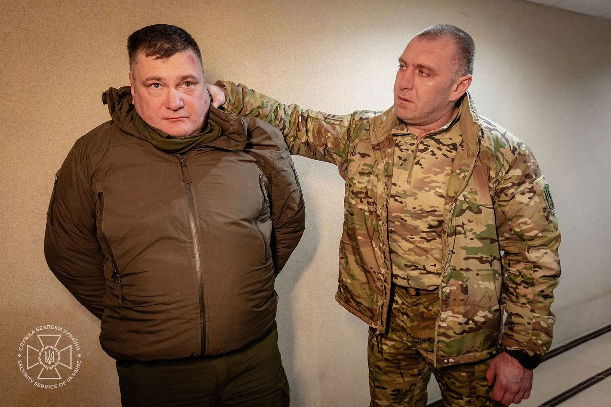 Ukraine's SBU detains former British military instructor for espionage