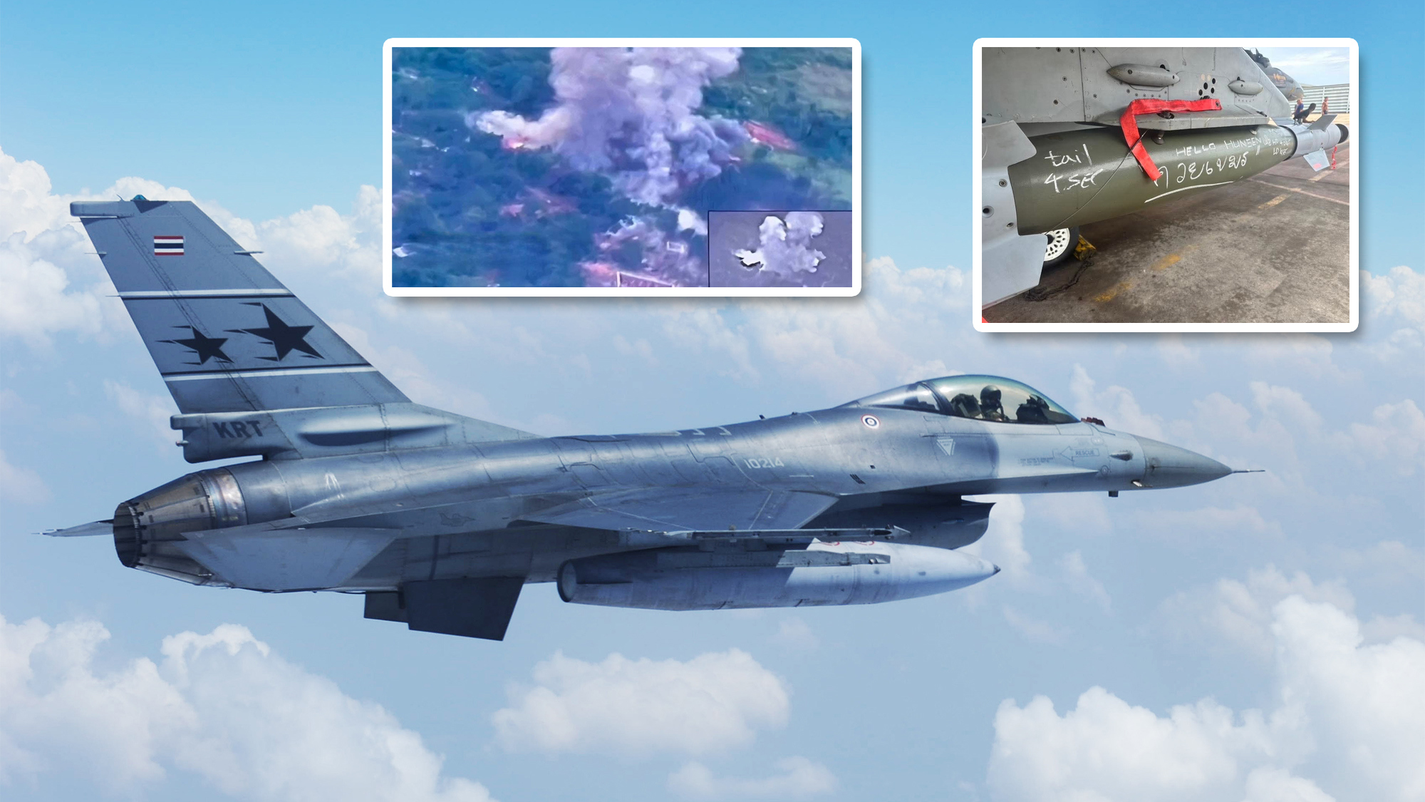 Image for Thailand launches air strikes along disputed border with Cambodia