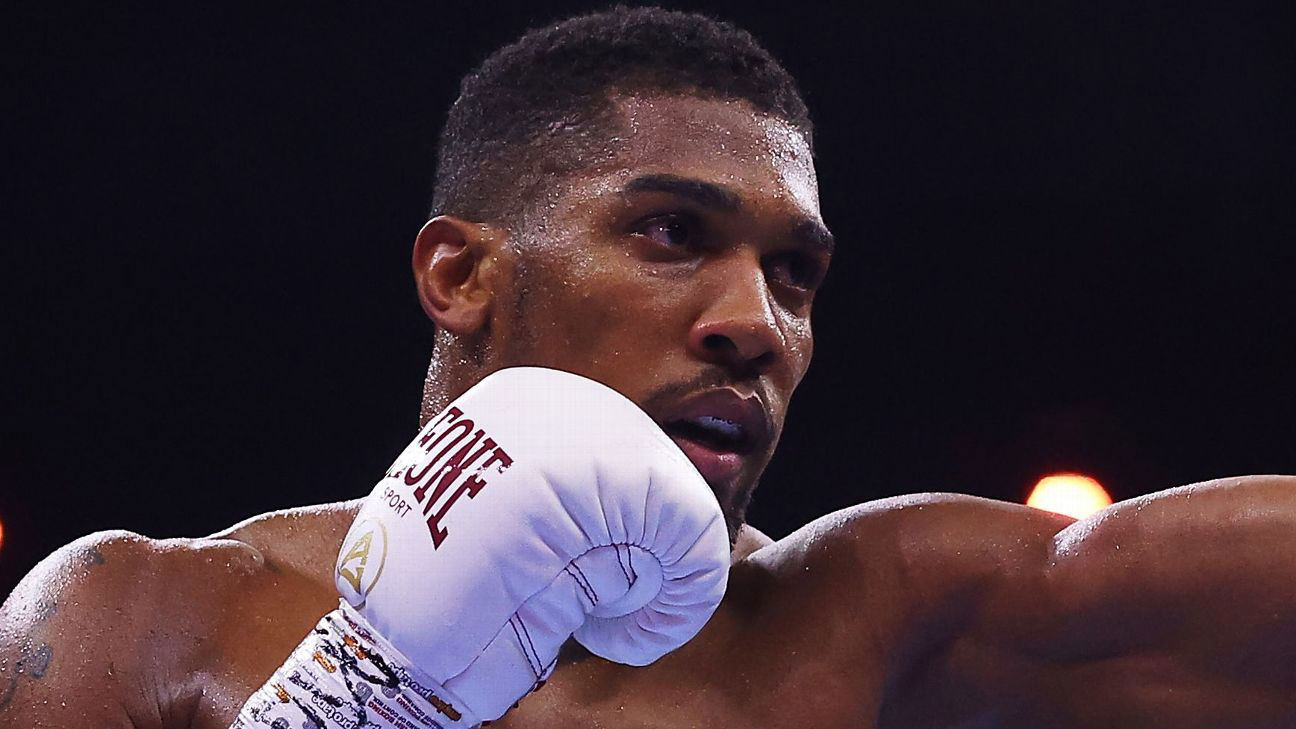Image for Anthony Joshua hospitalized in Nigeria after car crash kills two friends