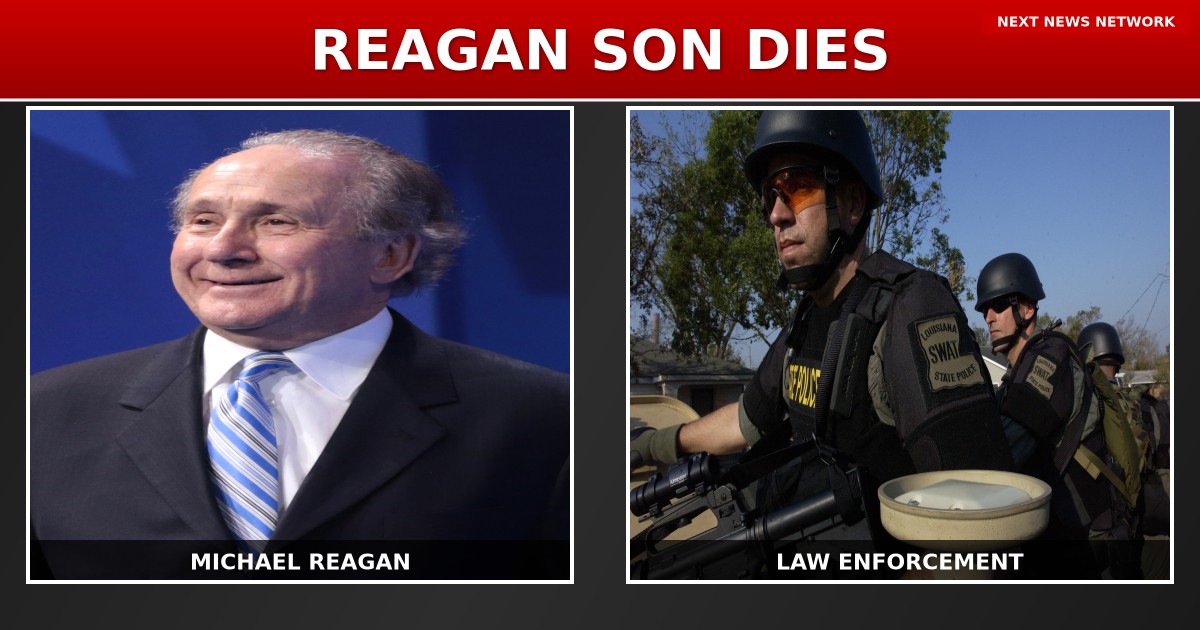 Michael Reagan, son of Ronald Reagan, dies at age 80