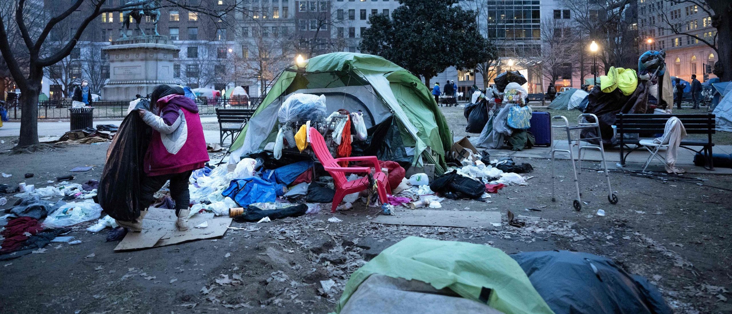 Americans Cut Alcohol Consumption as D.C. Begins Sweeping Homeless Camp Clearouts