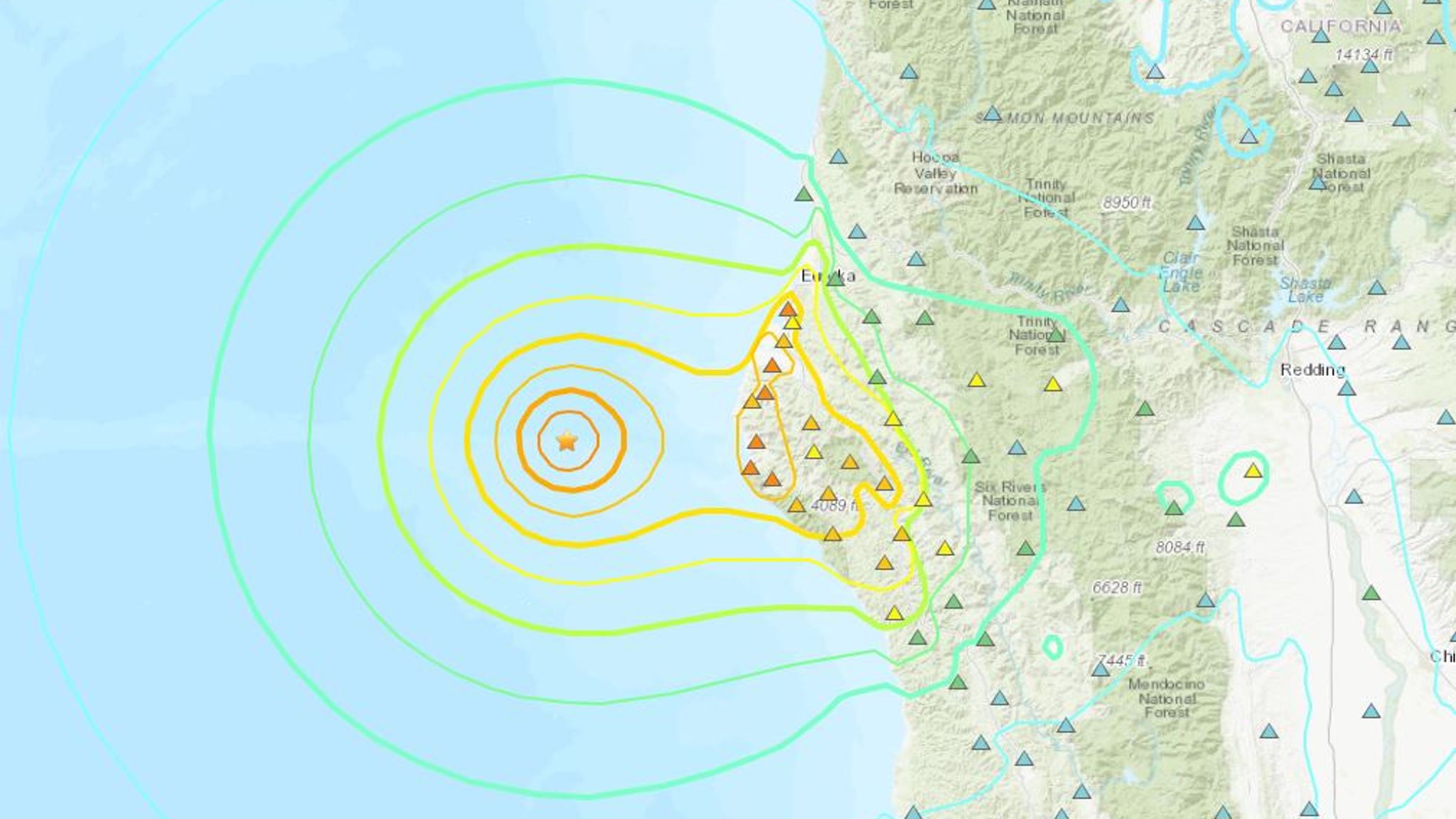 Image for Tsunami Reaches California Coast, Prompting Evacuations and Emergency Alerts