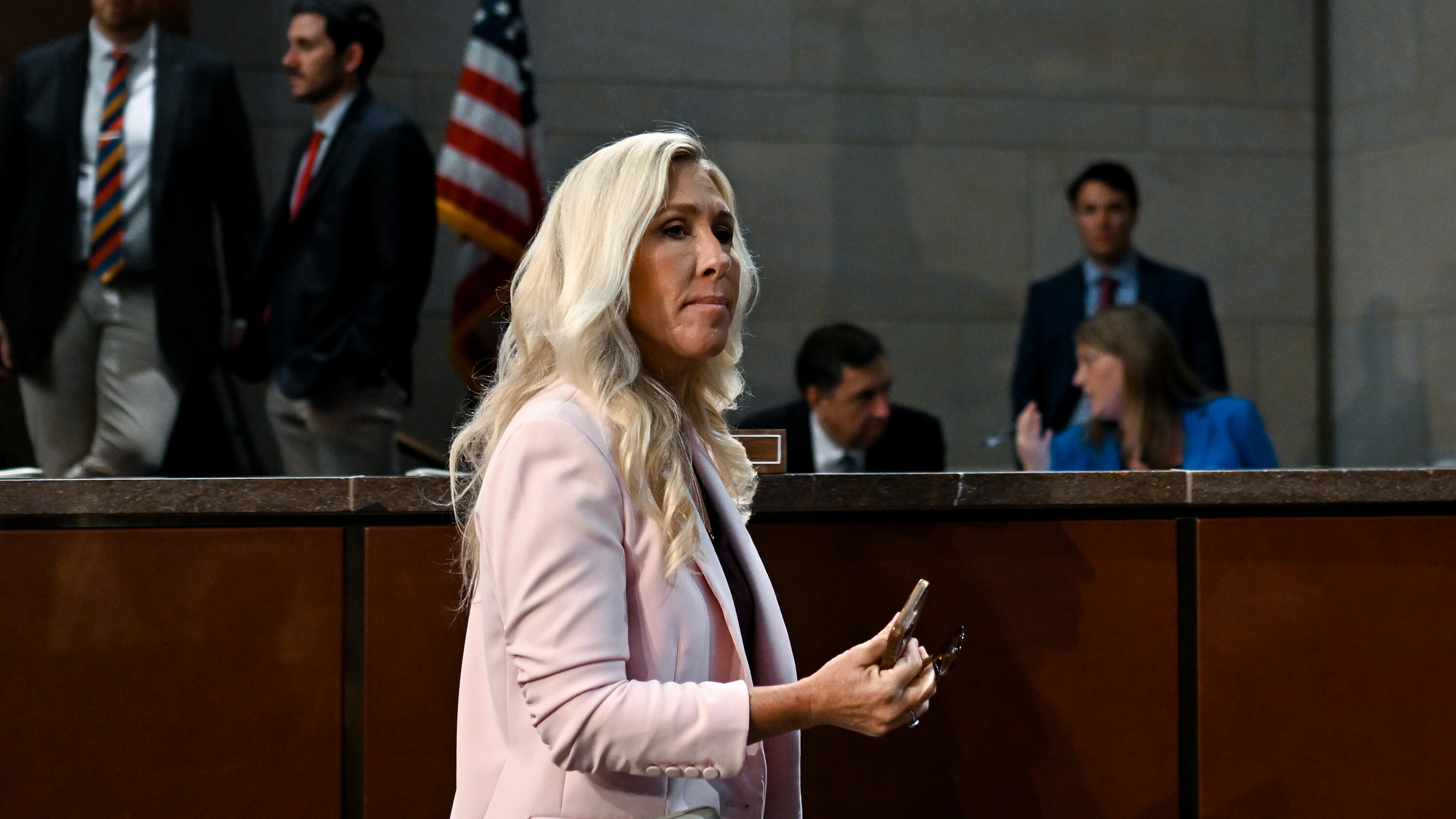 Image for Marjorie Taylor Greene Breaks from GOP, Calls Israel Conflict 'Genocide' and Urges No U.S. Funding
