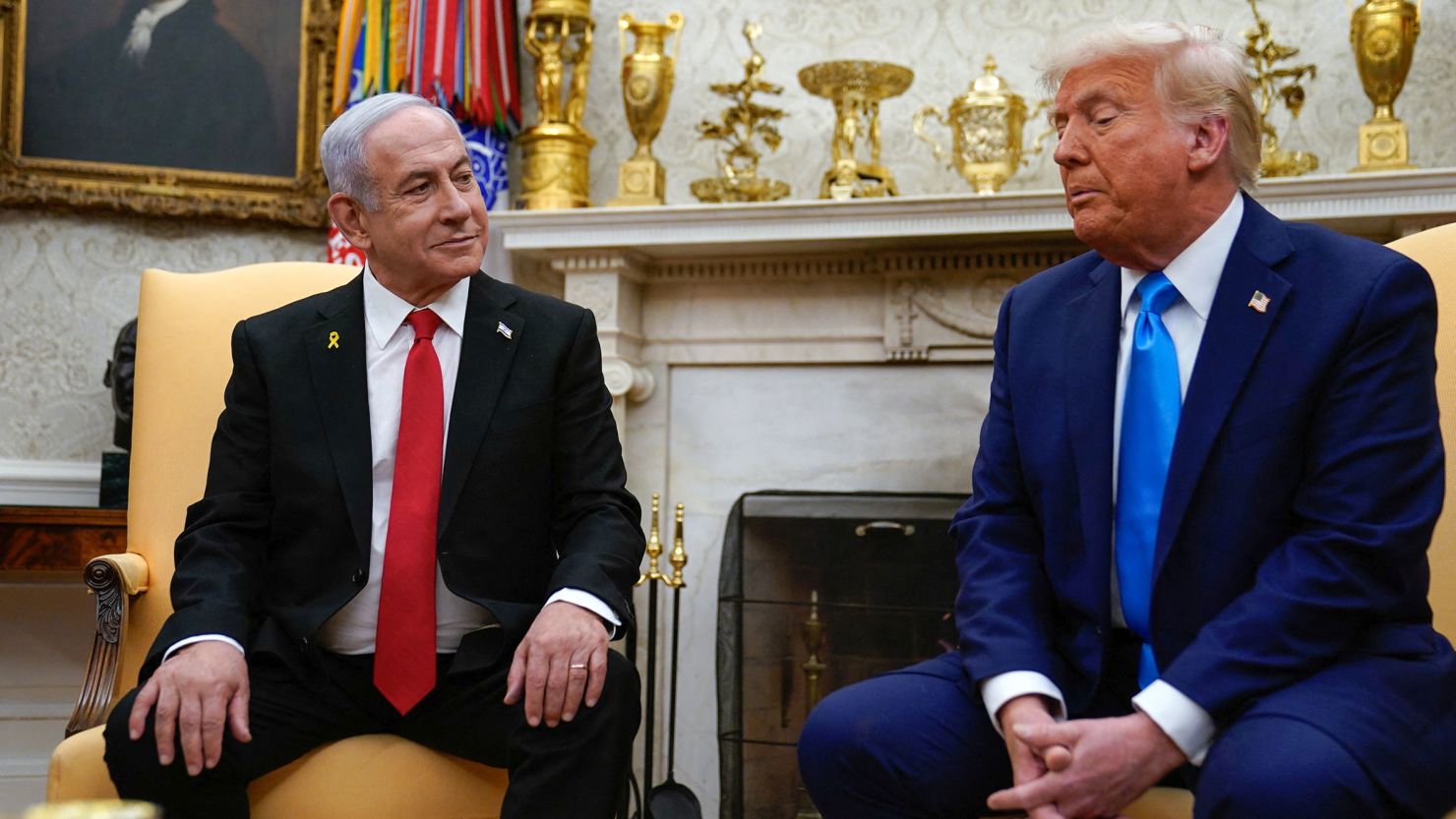 Image for Trump Supports Netanyahu's Controversial Plan for Full Gaza Occupation, Displacing 1M Civilians
