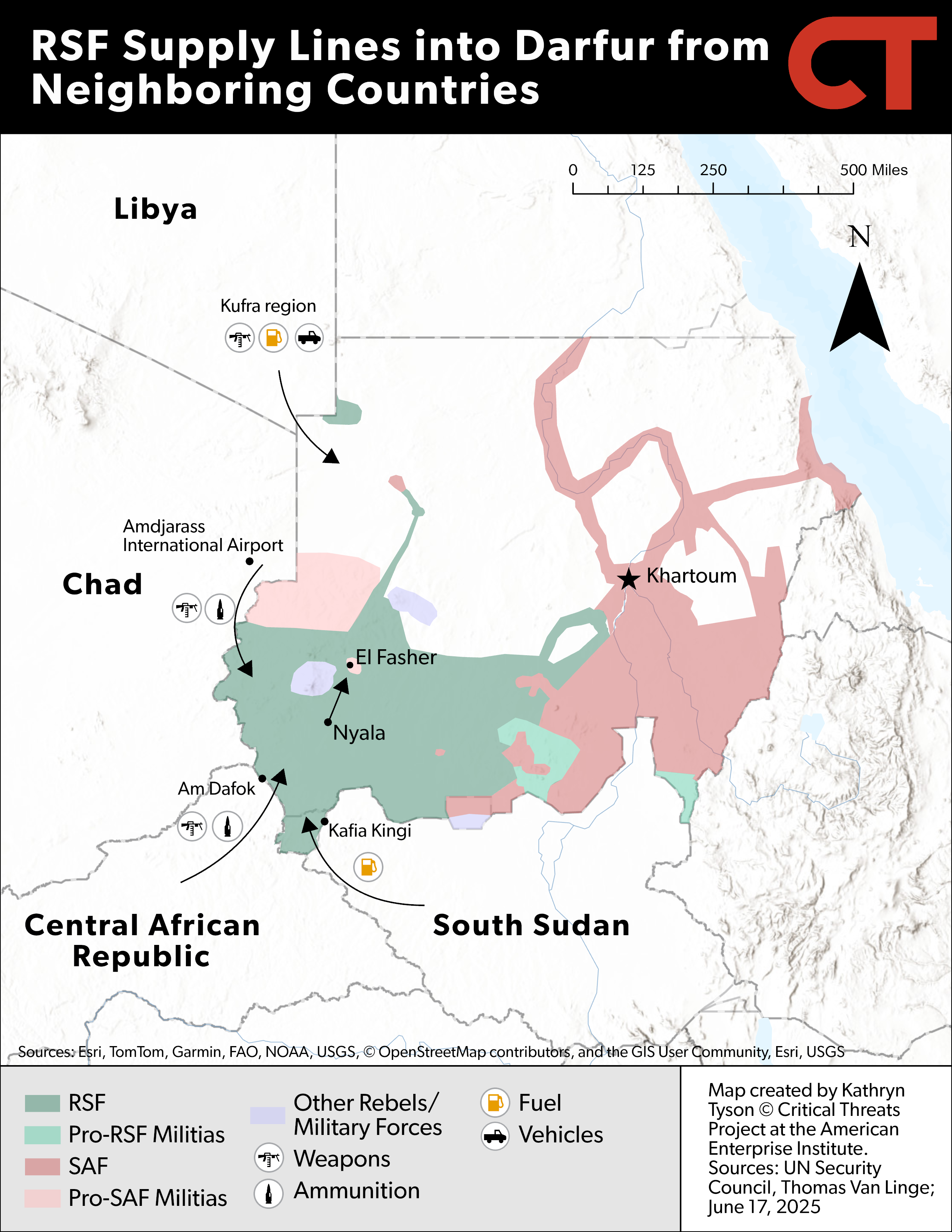 Image for UAE Reinforces RSF in Sudan with 79 Planes, Prepares for Major Offensive