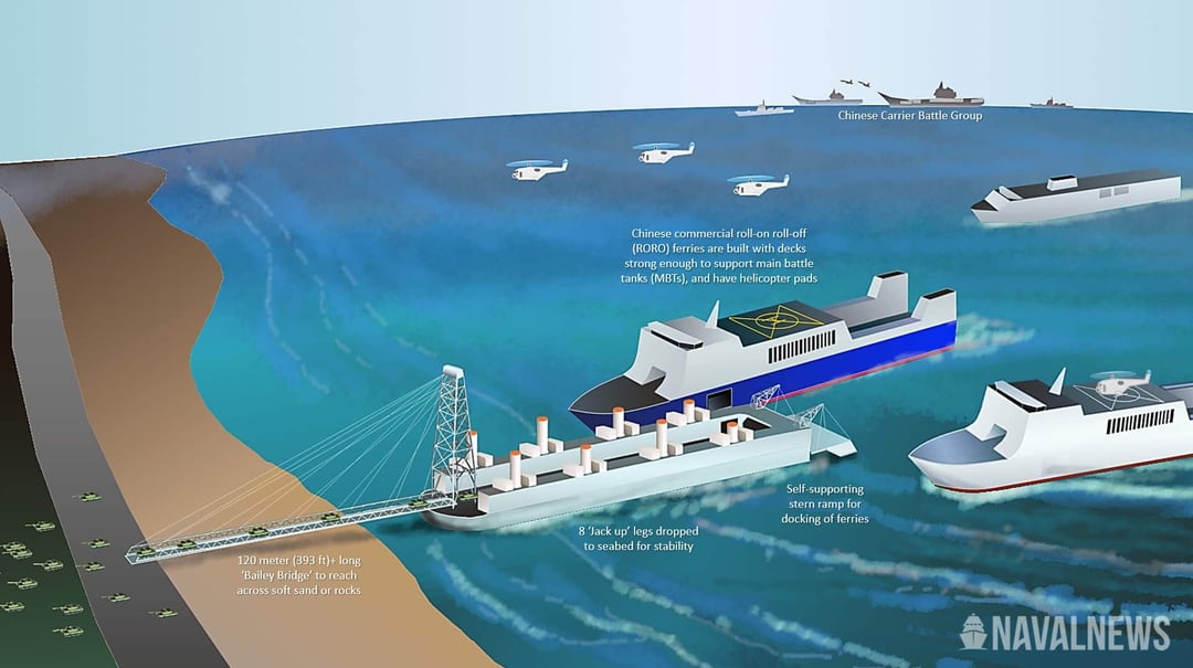 Image for Breaking: 5 Chinese Ferries Move Toward Taiwan in Escalating Tensions