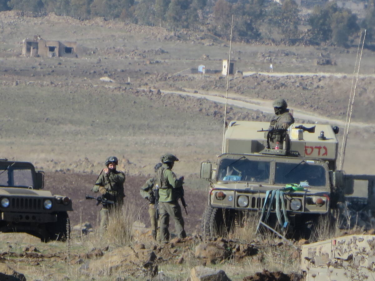 Israeli Forces Launch Third Incursion in Southern Syria Today