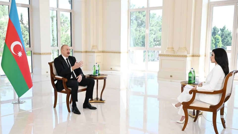 Image for Azerbaijan's Aliyev Calls Soviet Union's Actions an 'Invasion'
