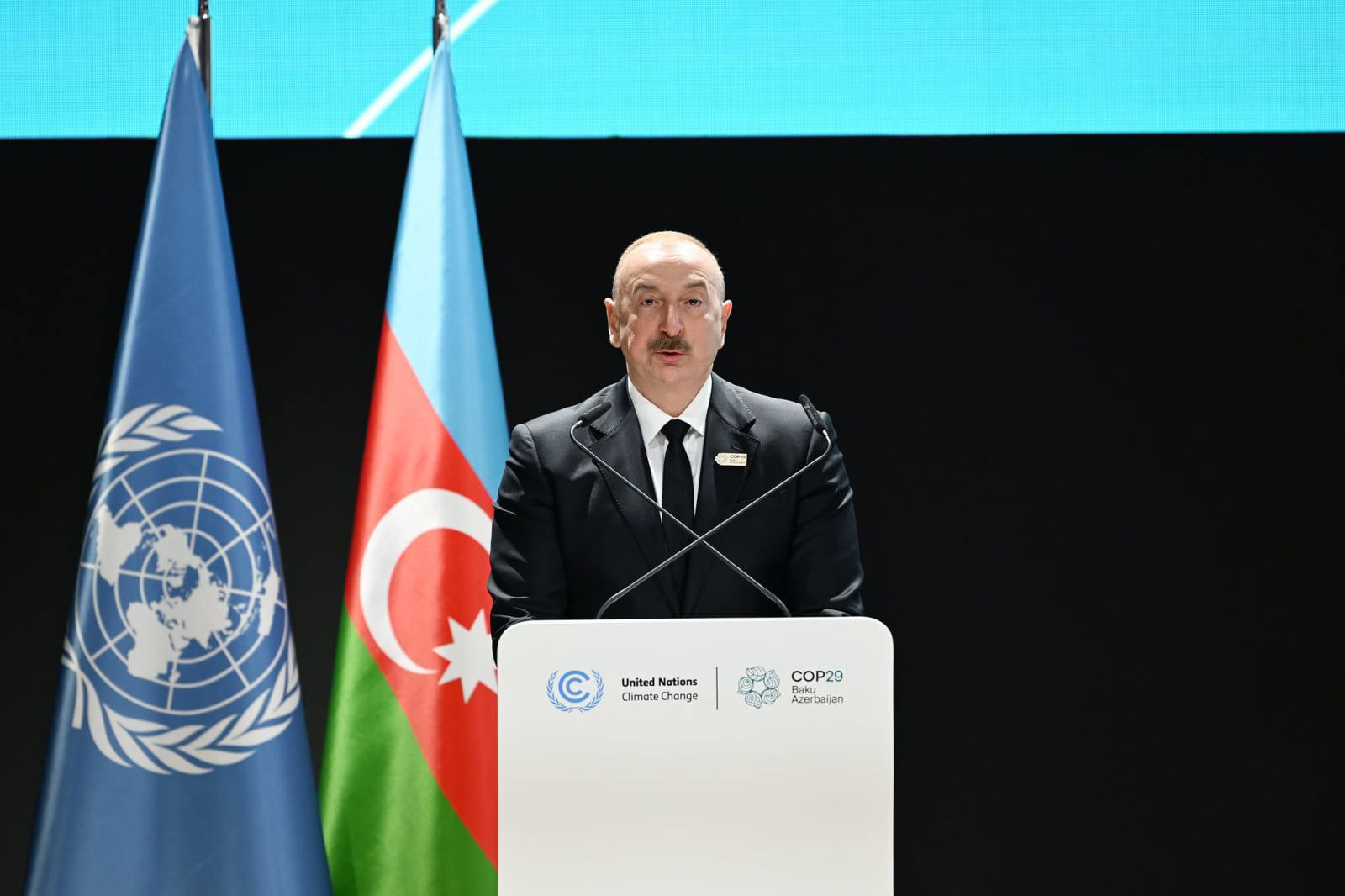 Azerbaijan's Aliyev Calls Soviet Union's Actions an 'Invasion'