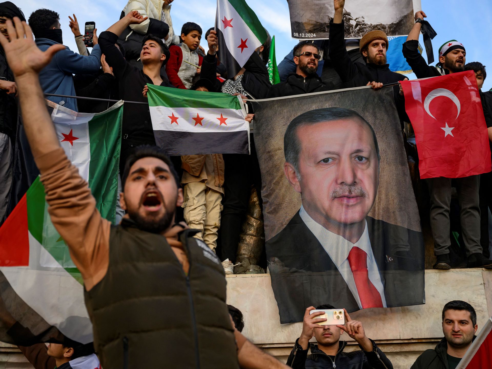 Turkey and Iran's Influence Grows in Post-Assad Syria, Raising Alarms for Israel