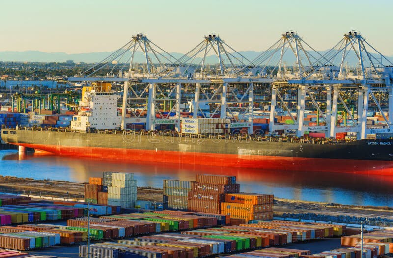 Image for MV Mississippi Faces Major Container Collapse at Long Beach Port