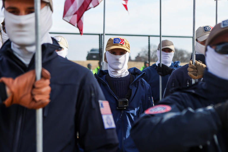 Image for Antifa member poses as Groyper at CWC/Patriot Front event in California