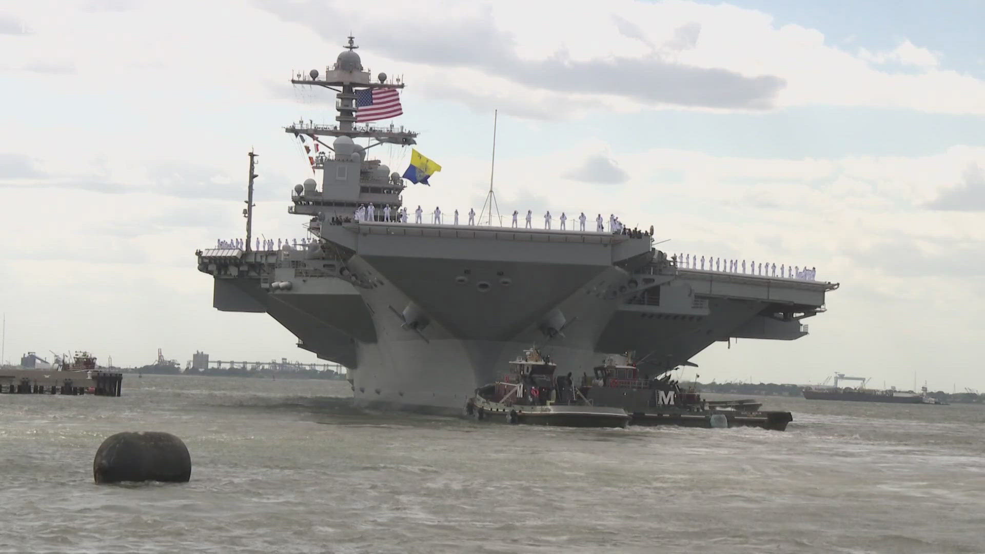 Image for U.S. deploys Gerald R. Ford Carrier Strike Group to combat narco-terrorism