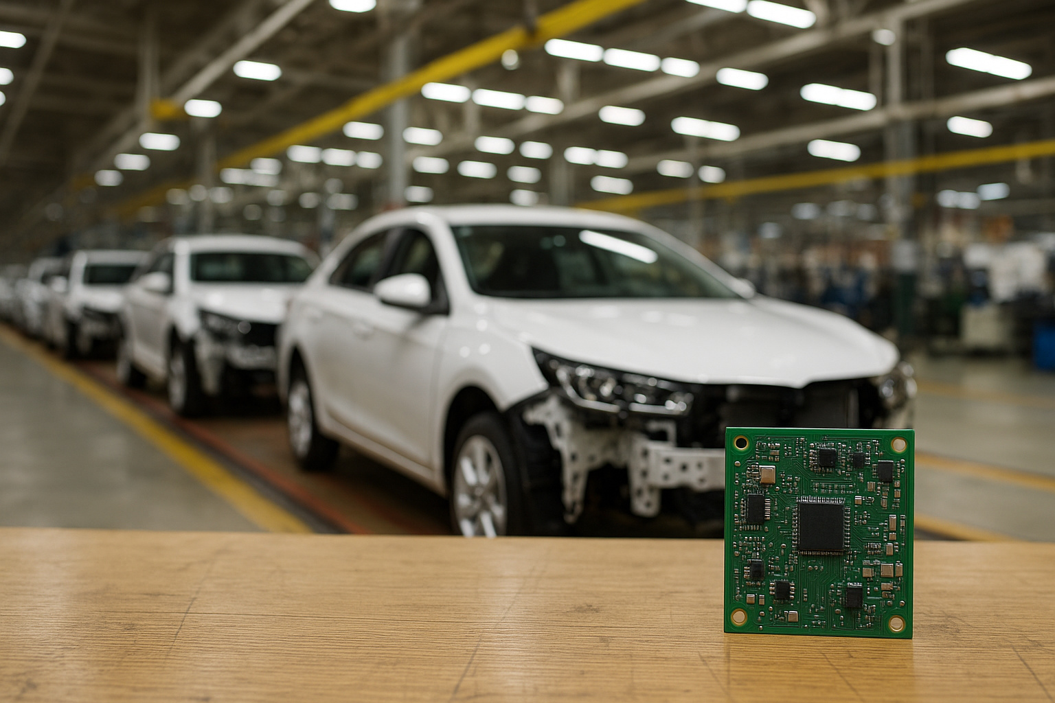 Image for US auto plants face chip production shutdowns in 2-4 weeks, says MEMA