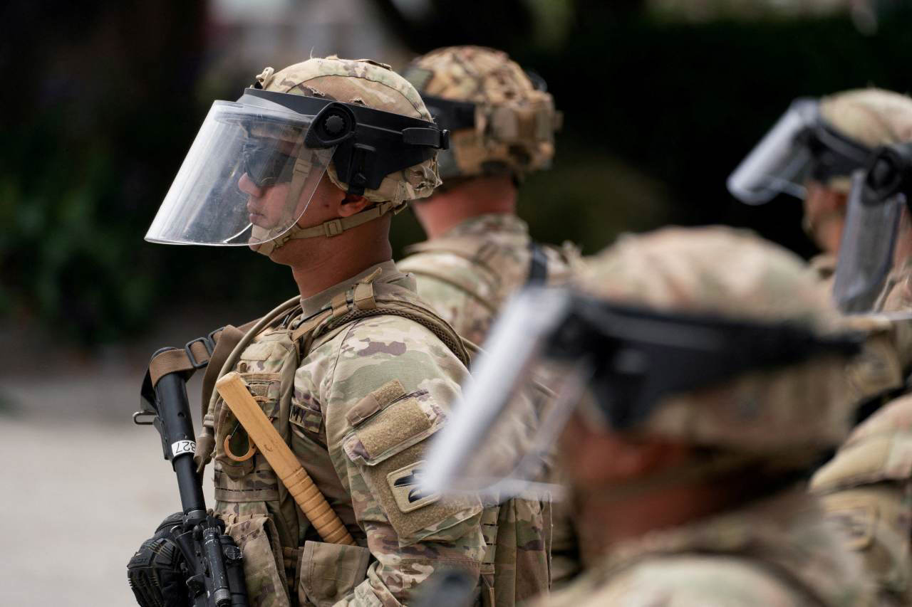 Pentagon orders national guards to form 'quick reaction forces' for crowd control