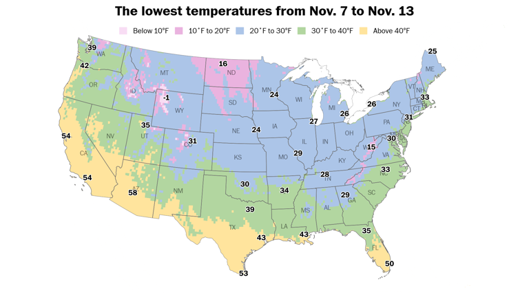 Image for Arctic freeze may break cold records across 13 states next week