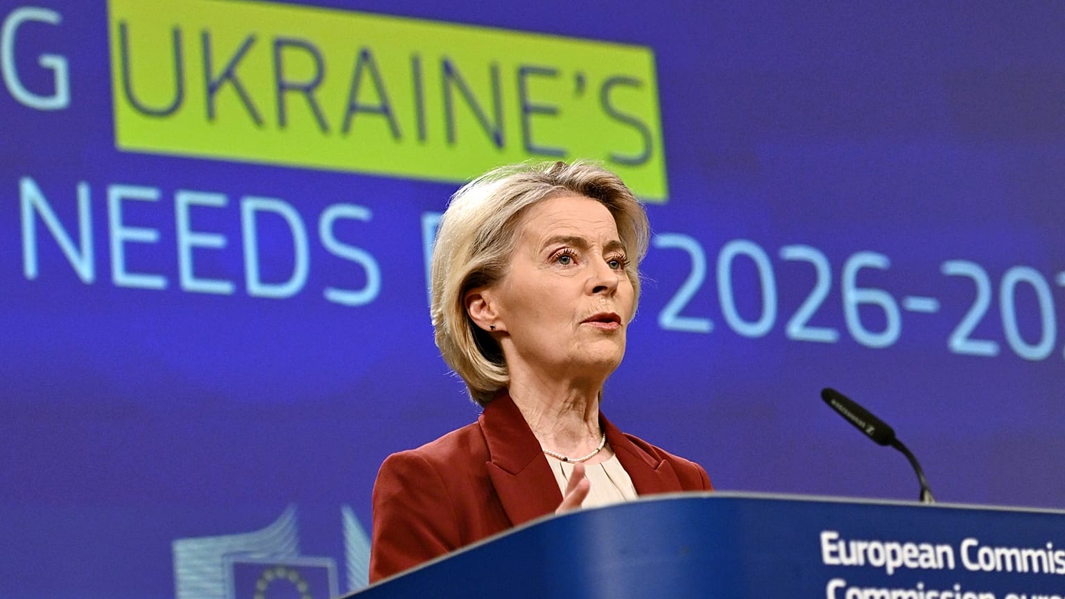 Image for Von der Leyen proposes using Article 122 to prevent transfer of Russian assets