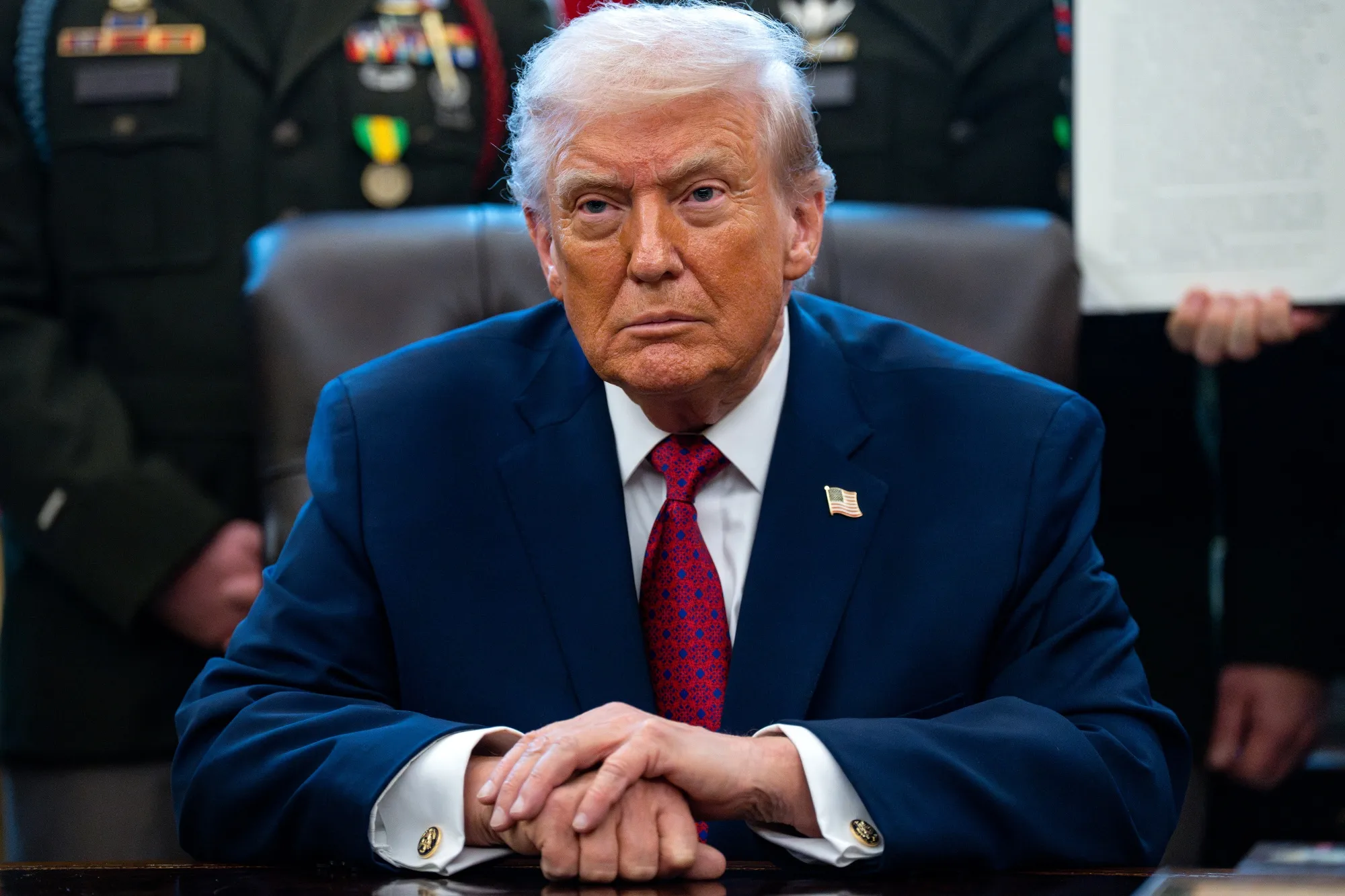 Image for Trump orders total blockade of sanctioned oil tankers to Venezuela