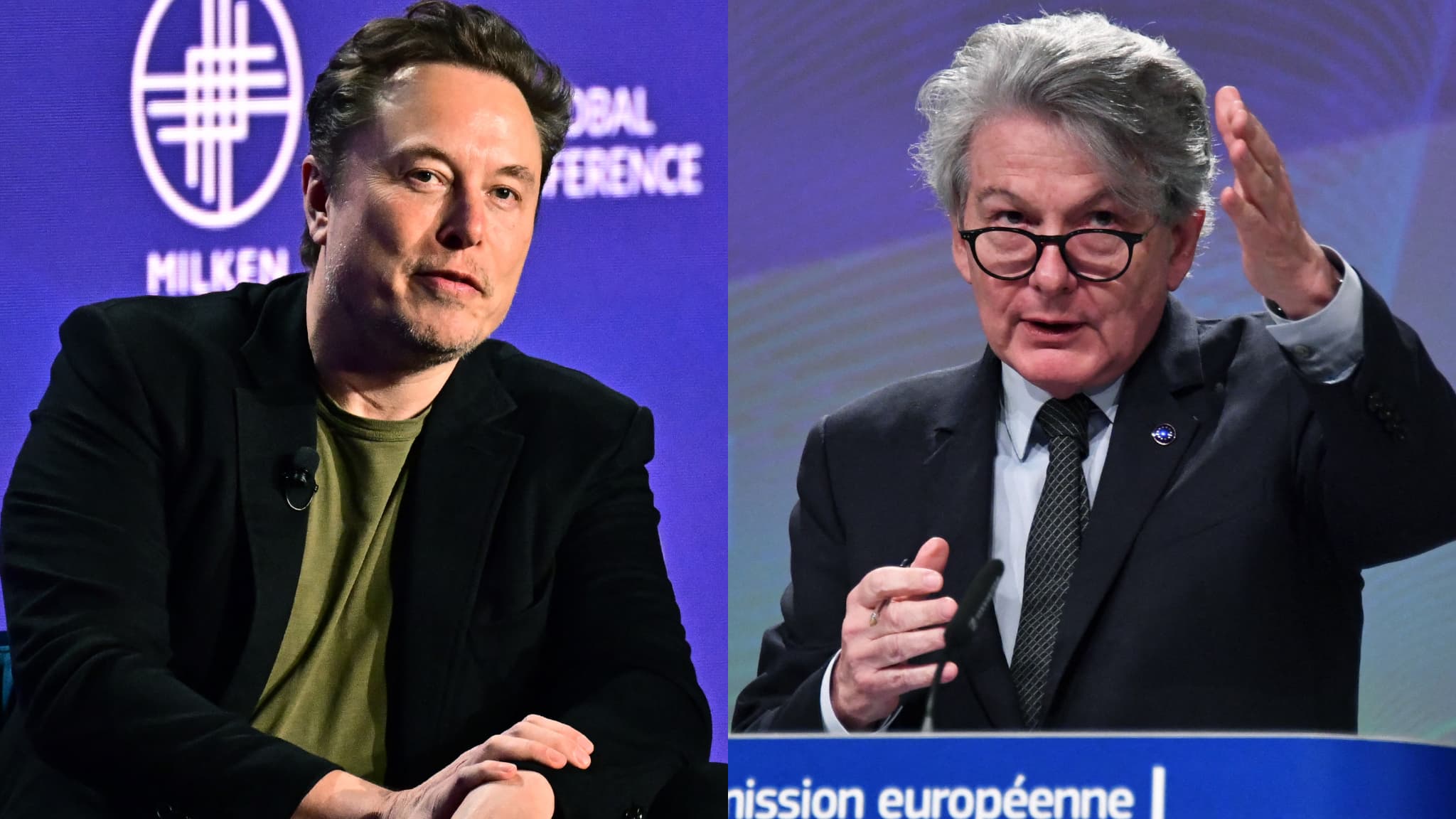 Image for US sanctions EU official Thierry Breton over threats to Elon Musk