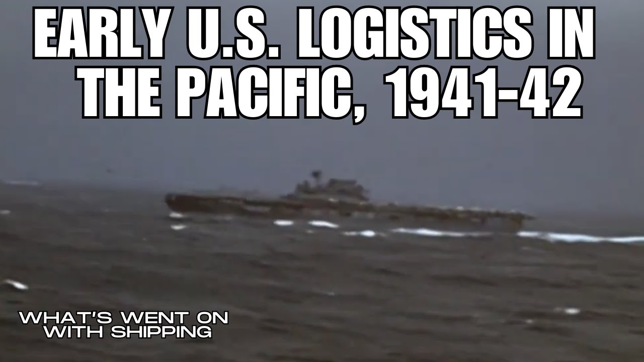 Sal Mercogliano discusses early U.S. logistics in the Pacific, 1941-42